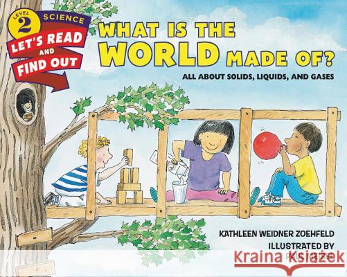 What Is the World Made Of?: All About Solids, Liquids, and Gases Kathleen Weidner Zoehfeld 9780062381958 HarperCollins Publishers Inc