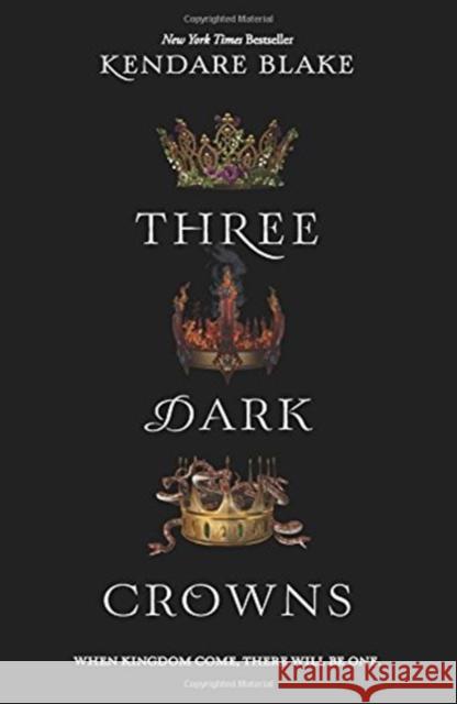 Three Dark Crowns Blake, Kendare 9780062385444 Harper Teen