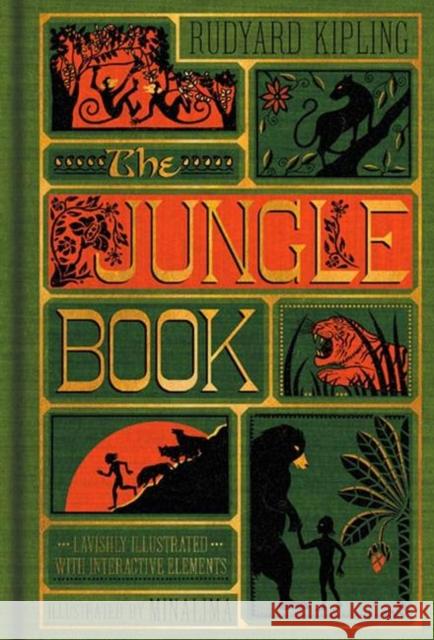The Jungle Book (MinaLima Edition) (Illustrated with Interactive Elements) Rudyard Kipling 9780062389503 HarperCollins Publishers Inc