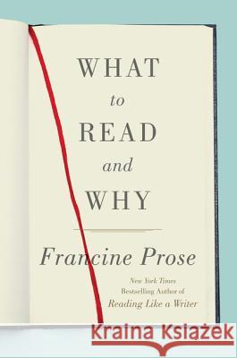 What to Read and Why Francine Prose 9780062397874 Harper Perennial