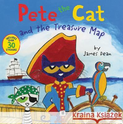 Pete the Cat and the Treasure Map James Dean James Dean 9780062404411 HarperFestival