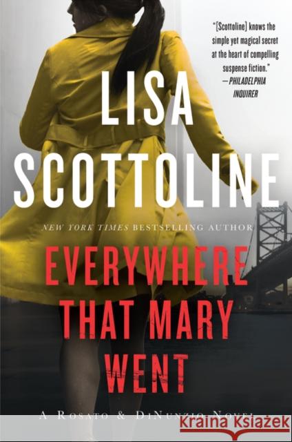 Everywhere That Mary Went Lisa Scottoline 9780062415523 Harper Paperbacks