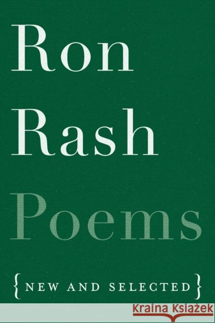 Poems: New and Selected Ron Rash 9780062435521 Ecco Press