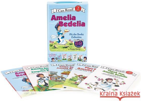 Amelia Bedelia 5-Book I Can Read Box Set #1: Amelia Bedelia Hit the Books Parish, Peggy 9780062443564