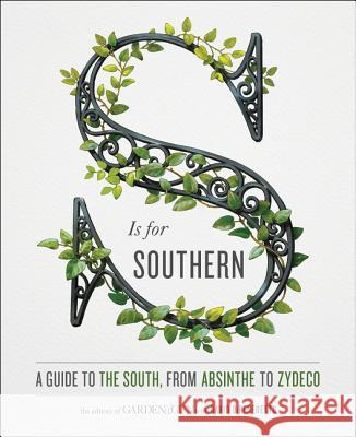 S Is for Southern: A Guide to the South, from Absinthe to Zydeco David Dibenedetto 9780062445148