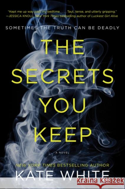 The Secrets You Keep Kate White 9780062448859 Harper Paperbacks