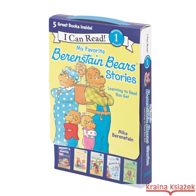 My Favorite Berenstain Bears Stories: Learning to Read Box Set Mike Berenstain Mike Berenstain 9780062654595 HarperCollins