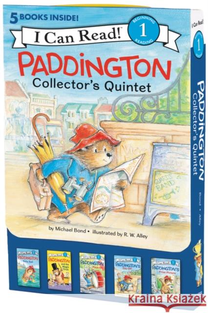 Paddington Collector's Quintet: 5 Fun-Filled Stories in 1 Box! Michael Bond R. W. Alley 9780062671387 HarperCollins