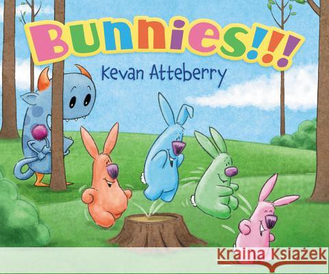Bunnies!!! Board Book Kevan Atteberry Kevan Atteberry 9780062741417 HarperFestival