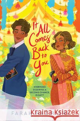 It All Comes Back to You Farah Naz Rishi 9780062741493 Quill Tree Books