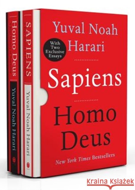 Sapiens/Homo Deus box set Yuval Noah Harari 9780062834317