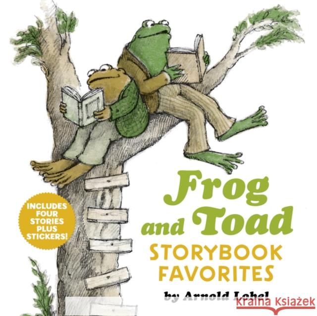 Frog and Toad Storybook Favorites: Includes 4 Stories Plus Stickers! Arnold Lobel 9780062883124