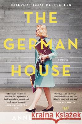 The German House Annette Hess Elisabeth Lauffer 9780062910301