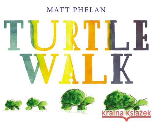 Turtle Walk Matt Phelan Matt Phelan 9780062934130