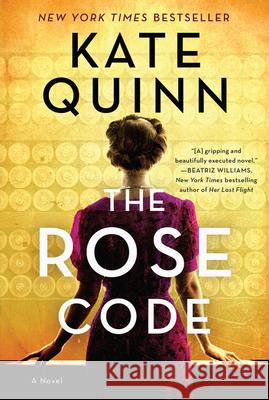 The Rose Code Kate Quinn 9780062943477