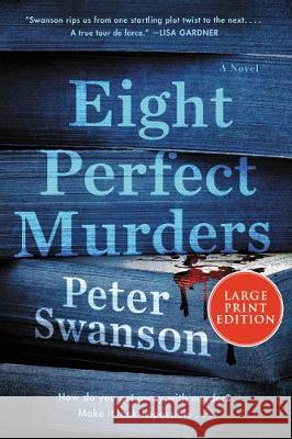 Eight Perfect Murders Peter Swanson 9780062978936 HarperLuxe