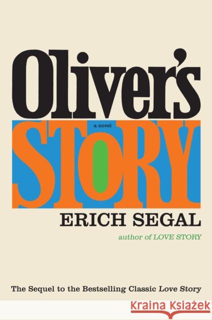 Oliver's Story Erich Segal 9780062982490