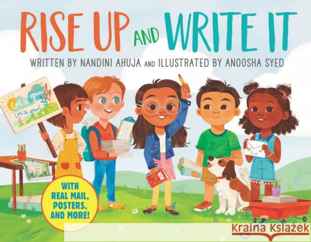 Rise Up and Write It: With Real Mail, Posters, and More! Ahuja, Nandini 9780063029590