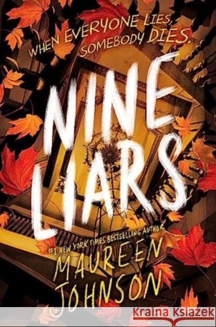 Nine Liars Maureen Johnson 9780063032705 HarperCollins