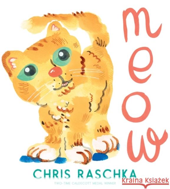 Meow Chris Raschka Chris Raschka 9780063049352 HarperCollins Publishers Inc