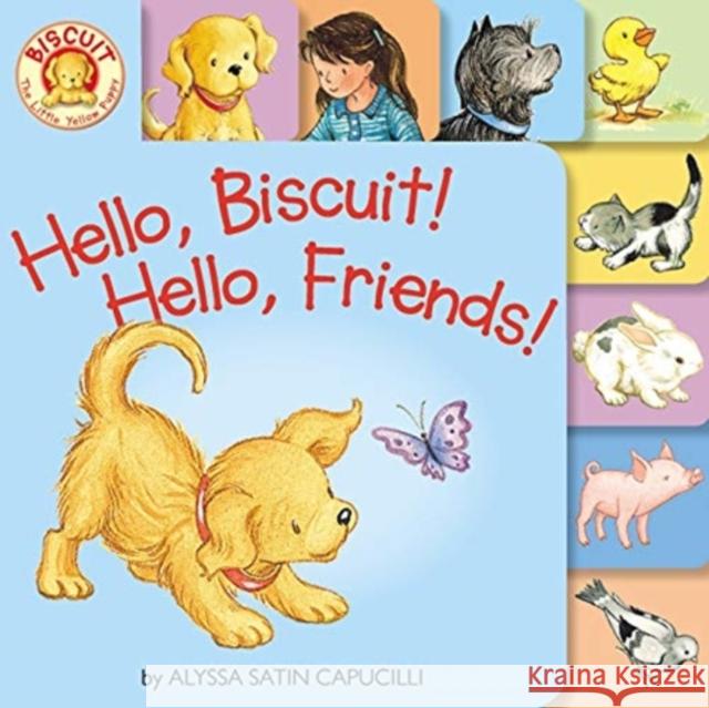 Hello, Biscuit! Hello, Friends! Tabbed Board Book Capucilli, Alyssa Satin 9780063067011