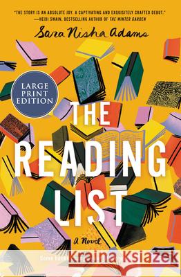 The Reading List Sara Nisha Adams 9780063090248 HarperLuxe