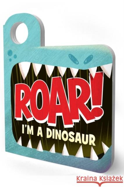 Roar! I’m a Dinosaur: An Interactive Mask Board Book with Eyeholes Merrill Rainey 9780063092075