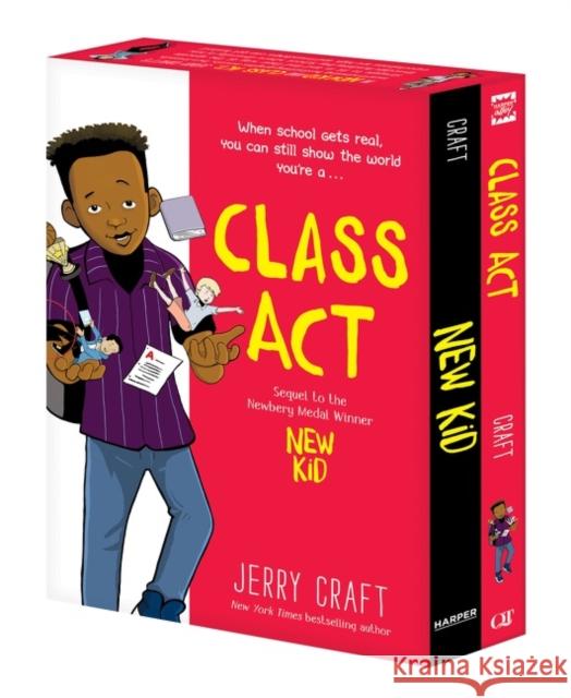 New Kid and Class Act: The Box Set Jerry Craft Jerry Craft 9780063117570 HarperCollins Publishers Inc