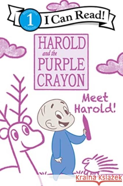 Harold and the Purple Crayon: Meet Harold! Alexandra West Walter Carzon 9780063283312 HarperCollins