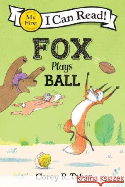 Fox Plays Ball Corey R. Tabor 9780063370913 HarperCollins