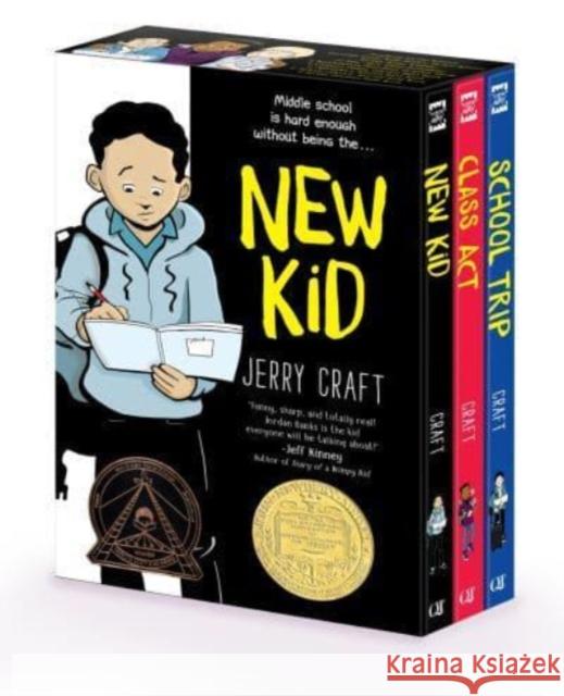 New Kid 3-Book Box Set: New Kid, Class Act, School Trip Jerry Craft 9780063385818 HarperCollins