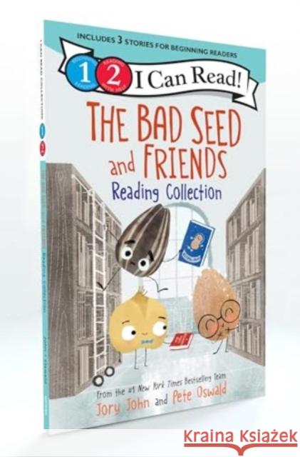 The Food Group: The Bad Seed and Friends Reading Collection 3-Book Slipcase: Bad Seed Goes to the Library, Good Egg and the Talent Show, Cool Bean Makes a Splash Jory John 9780063425873