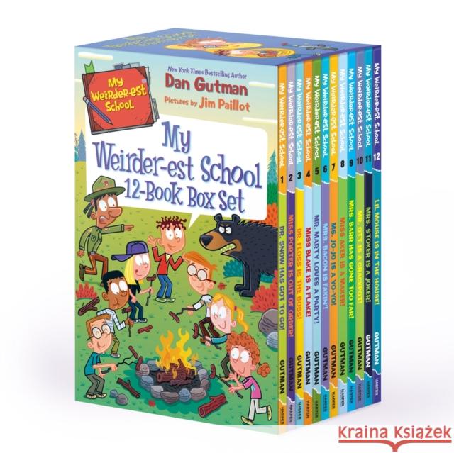 My Weirder-est School 12-Book Box Set Dan Gutman 9780063434059 HarperCollins