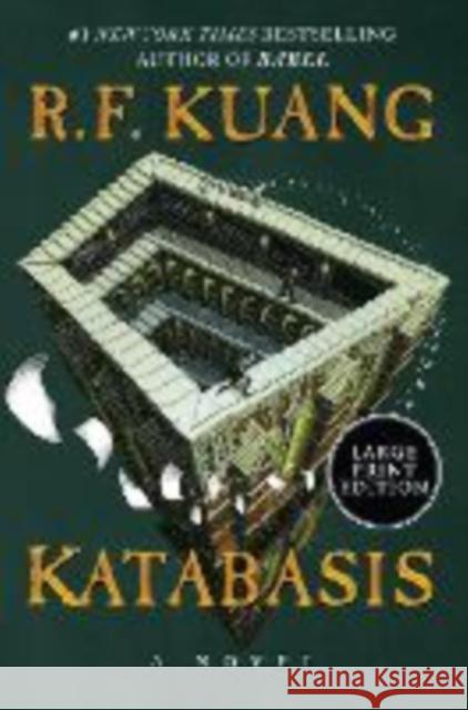 Katabasis R. F. Kuang 9780063442078 William Morrow Large Print