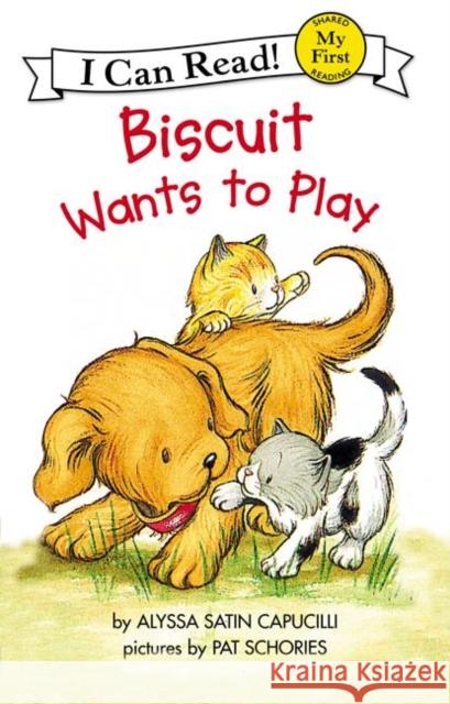 Biscuit Wants to Play Alyssa Satin Capucilli Pat Schories 9780064443159 HarperTrophy