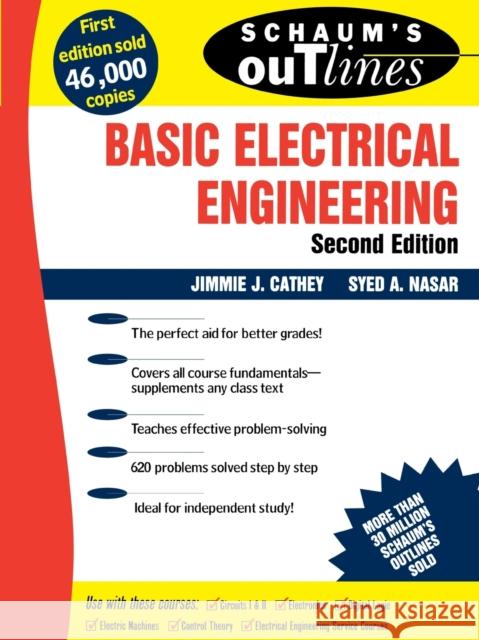 Schaum's Outline of Basic Electrical Engineering J.J. Cathey 9780070113558