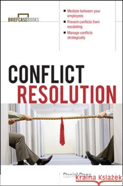 Conflict Resolution Daniel Dana 9780071364317