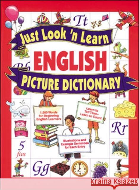 Just Look 'n Learn English Picture Dictionary Daniel J Hochstatter 9780071408332 McGraw-Hill Education - Europe