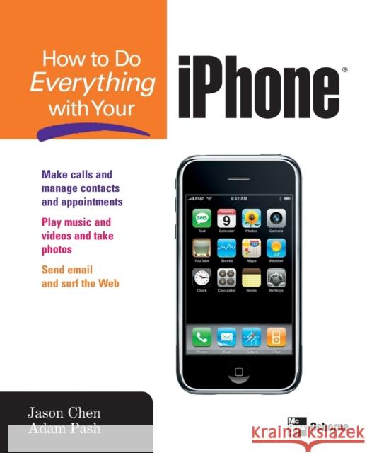 How to Do Everything with Your iPhone Jason Chen 9780071497909 0