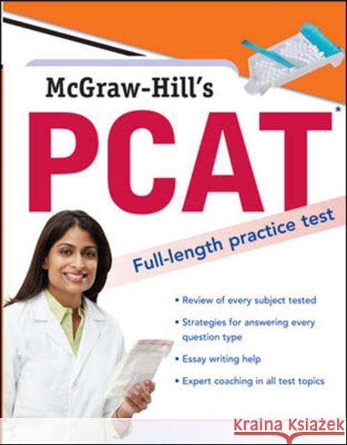 McGraw-Hill's PCAT: Pharmacy College Admission Test Hademenos, George 9780071600453 McGraw-Hill