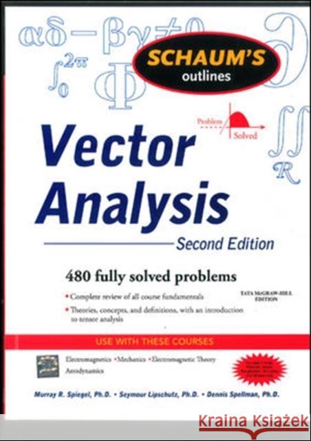 Schaum's Outline of Vector Analysis, 2ed Seymour Lipschutz 9780071615457