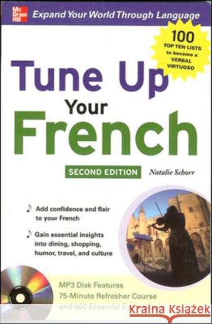 Tune Up Your French with MP3 Disc Natalie Schorr 9780071627955