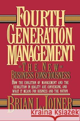 Fourth Generation Management Brian Joiner 9780071735865 McGraw-Hill