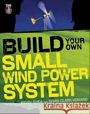 Build Your Own Small Wind Power System Kevin Shea Brian Clark Howard Brian Clark Howard 9780071761574 McGraw-Hill/Tab Electronics