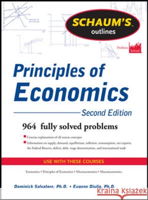 Schaum's Outlines of Principles of Economics Salvatore, Dominick 9780071762533