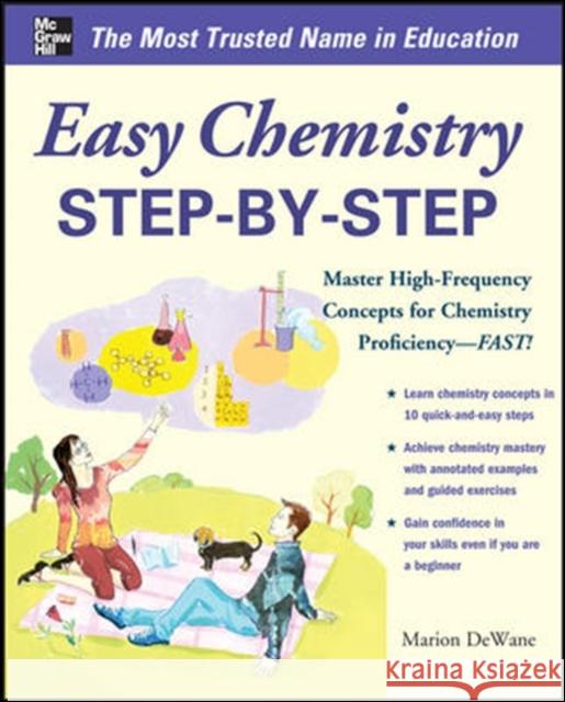 Easy Chem Step-By-Step DeWane, Marian 9780071767880 0