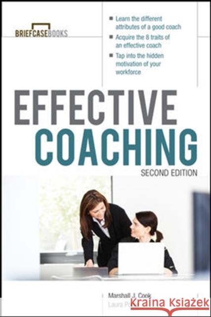 Effective Coaching Cook, Marshall 9780071771115