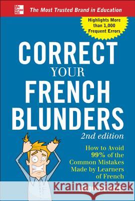 Correct Your French Blunders Veronique Mazet 9780071788243