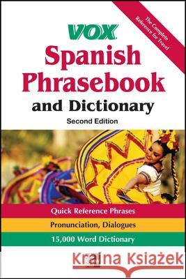 Vox Spanish Phrasebook and Dictionary   9780071788670 0