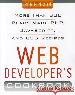 Web Developer's Cookbook Robin Nixon 9780071794312 0